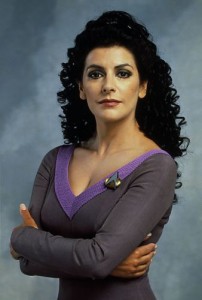 Marina Sirtis Maroon als Counselor Deanna Troi Marina Sirtis Maroon als Counselor Deanna Troi
